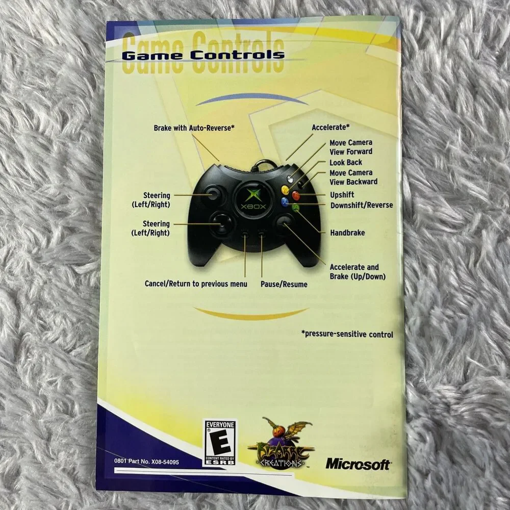Project Gotham Racing (Microsoft Xbox, 2001) Platinum Hits Complete CIB Racing - Picture 5 of 13